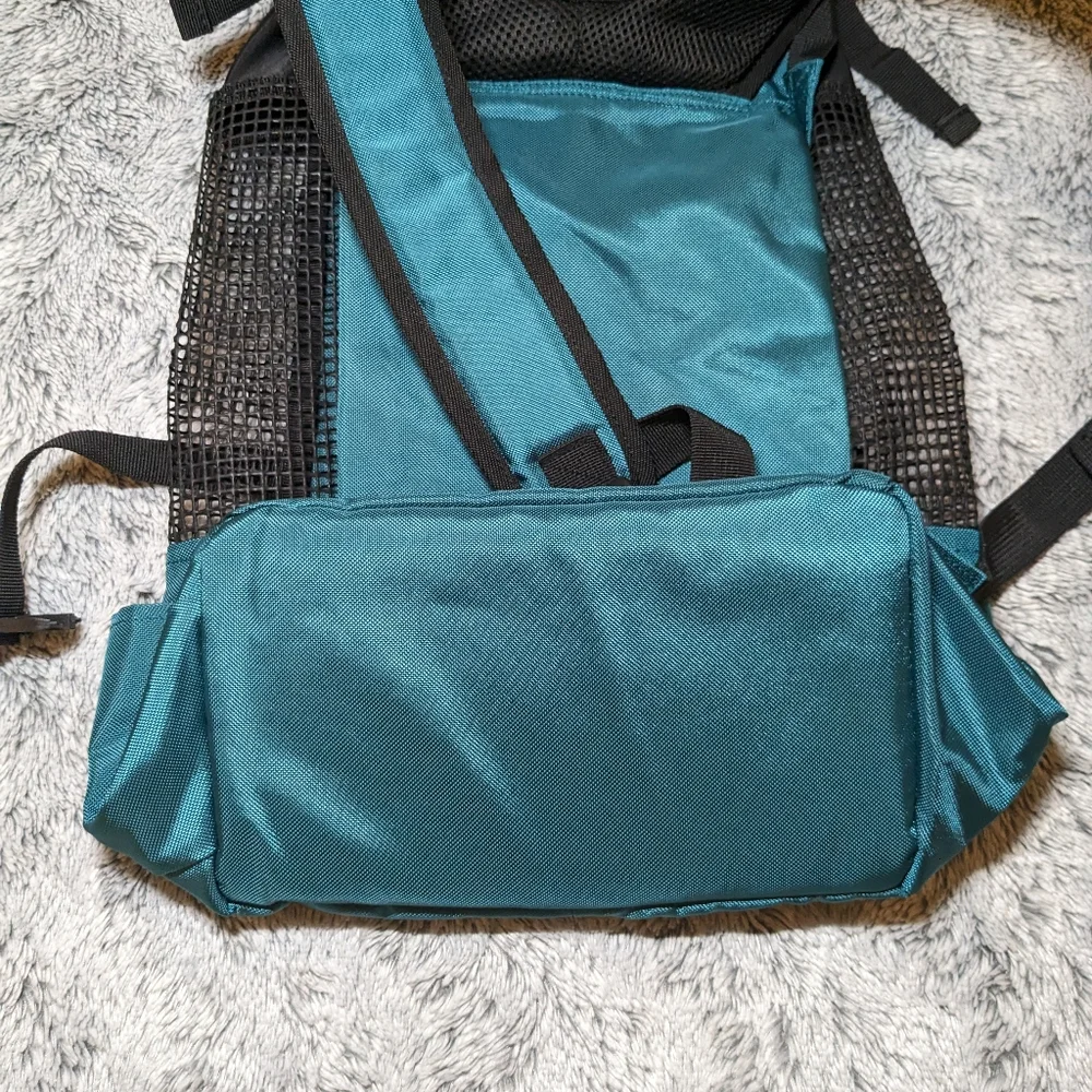 K9 Sport Sack Dog Backpack Large Blue Green Teal Dog Carrier Travel